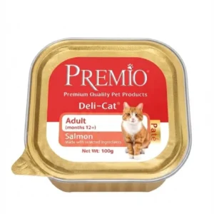 מעדן פטה פרימיו לחתול 🐈 סלמון🍣100 גרם